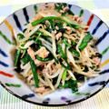 きゃんでぃ×2's cooksnap of when they made 豚ひきとニラもやしのオイスター炒め.