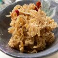 チビクウ's cooksnap of when they made うちの人気おつまみ＊明太糸こん.