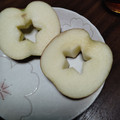 嵐の松潤が大好き♥️♥️'s cooksnap of when they made 母の不思議な梨林檎の剥き方可愛い飾り切り.