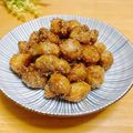 ルパンのかあさん☆彡's cooksnap of when they made 里芋の甘辛ごま焼き✿.
