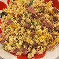 パッシーユ's cooksnap of when they made ダイエット◆糖質制限◆木綿豆腐チャーハン.