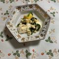 yesmama's cooksnap of when they made ニラと豆腐と卵の甘辛炒め.