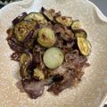 クックHYHH04☆'s cooksnap of when they made 茄子と牛肉炒め.
