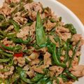 ナカミチ's cooksnap of when they made ピーマン豚こま肉のオイスター丼.