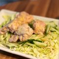 kazz〜's cooksnap of when they made 柔らか☆鶏もも肉の蒸し鶏☆香味タレ.