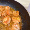 オママゴトの妹¨̮'s cooksnap of when they made 辛そうで辛く無い子供も食べられるエビチリ.