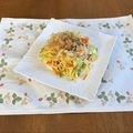 yesmama's cooksnap of when they made 初めての焼きそば【離乳食】.