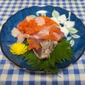 ととろ＆めい's cooksnap of when they made おさしみの辛子明太子あえ☆.