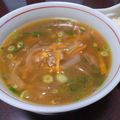 あこ0321's cooksnap of when they made 給食のソフト麺 みそかけ汁.