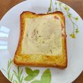 のどぐろLOVE's cooksnap of when they made カルボナーラトースト.