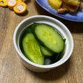 ★ゴンぎつね★'s cooksnap of when they made 材料2つ　簡単きゅうりの浅漬け.