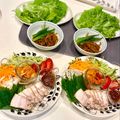 ヒトミん's cooksnap of when they made ポッサム（茹で豚＆サンチュ）♪.