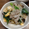 ばたみそーぱん☆'s cooksnap of when they made 【楽めし】豚と小松菜とたまごの炒め.