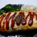 ちくわ君's cooksnap of when they made ギャル曽根の野菜たっぷりオムライス.