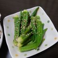 きのっぴぃ２号's cooksnap of when they made ポリポリいく！オクラのまろやか白だし漬け.