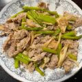 ＭＩ−ＳＡＮ's cooksnap of when they made 超簡単！巻かない豚バラアスパラ.