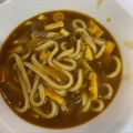 ★みーちゃん♪'s cooksnap of when they made めんつゆと残ったカレーでカレーうどん.