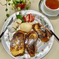 kpえもん♪'s cooksnap of when they made クイニーアマン風カリカリフレンチトースト.