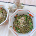 みっちゃん❇️68's cooksnap of when they made オクラと味付けめかぶのとろろ和え.
