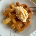 yucally's cooksnap of when they made ☆アメリカンワッフル☆.