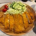 あたうさん's cooksnap of when they made 簡単なコツでサクサクに仕上がるとんかつ☆.
