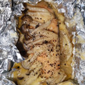 ちゃちゅ2's cooksnap of when they made トースターで簡単♡鮭のみそマヨホイル焼き.