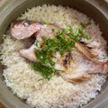 COCONA02's cooksnap of when they made メッチャ美味しい！！土鍋de本格鯛めし.