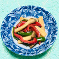tokotann's cooksnap of when they made 簡単☆エリンギとピーマンのバター醤油炒め.