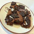 miiiko♡'s cooksnap of when they made オレオブラウニー　バレンタインに！.