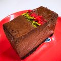 Lily_goa's cooksnap of when they made 濃厚チョコレートチーズケーキ.