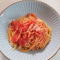 ©なみへい's cooksnap of when they made 簡単・お手軽♪フレッシュトマトのパスタ.