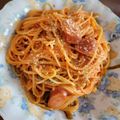 ぱんこびびタイソン's cooksnap of when they made お鍋ひとつで簡単ナポリタンスパゲティ.
