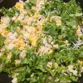 おーぶんおーぶん's cooksnap of when they made 簡単うまい☆しらすとレタスの卵チャーハン.