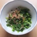 きらり流れ星's cooksnap of when they made セロリの葉のオカカいため.