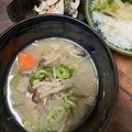 やまいも's cooksnap of when they made 野菜たっぷり！具沢山の豚汁.