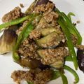 Ｎよんよん's cooksnap of when they made ご飯が進む♪茄子ピーマン豚挽肉の香味炒め.