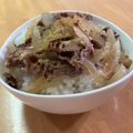 MEME72's cooksnap of when they made 簡単柔らか☆つゆだく牛皿☆牛丼にも♪.