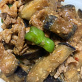 ぷんしゅ's cooksnap of when they made なすとピーマンの豚肉味噌炒め丼.