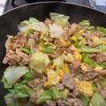 もも's cooksnap of when they made 豚キャベと卵のオイスター炒め.
