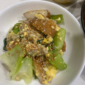 03karin's cooksnap of when they made 青梗菜とエノキの卵炒め.