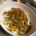ゆっけどーん's cooksnap of when they made ５分で出来る！残ったカレーでカレーうどん.