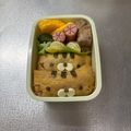 Chaaa_room's cooksnap of when they made キャラ弁☆お稲荷ネコちゃん♪.