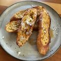 modu01's cooksnap of when they made 簡単！フランスパンでフレンチトースト！.