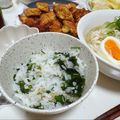 みぃぃちゃま's cooksnap of when they made こどもが認める☆★☆給食のわかめごはん.