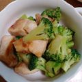 ラブさかなっこ's cooksnap of when they made ブロッコリーと鶏むね肉のバター醤油炒め.