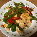 宮内秀美's cooksnap of when they made ピーマンと鶏むね肉のピリ辛炒め.