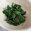 yu🐓's cooksnap of when they made 夏が旬！モロヘイヤと塩昆布のネバネバあえ.