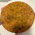 こけこっこちゃん2's cooksnap of when they made 作業5分で♪カリッもちっ米粉フォカッチャ.