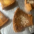 ぼくのごはん's cooksnap of when they made 失敗シフォン de シャカシャカラスク♪.