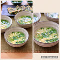 runa10's cooksnap of when they made 家計応援✨豆苗とたまごのスープ.